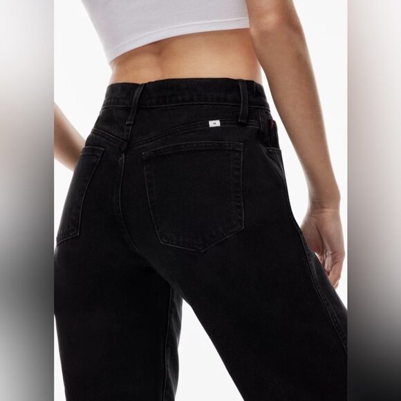Aritzia Sunday best black mid rise baggy jeans - Picture 14 of 14